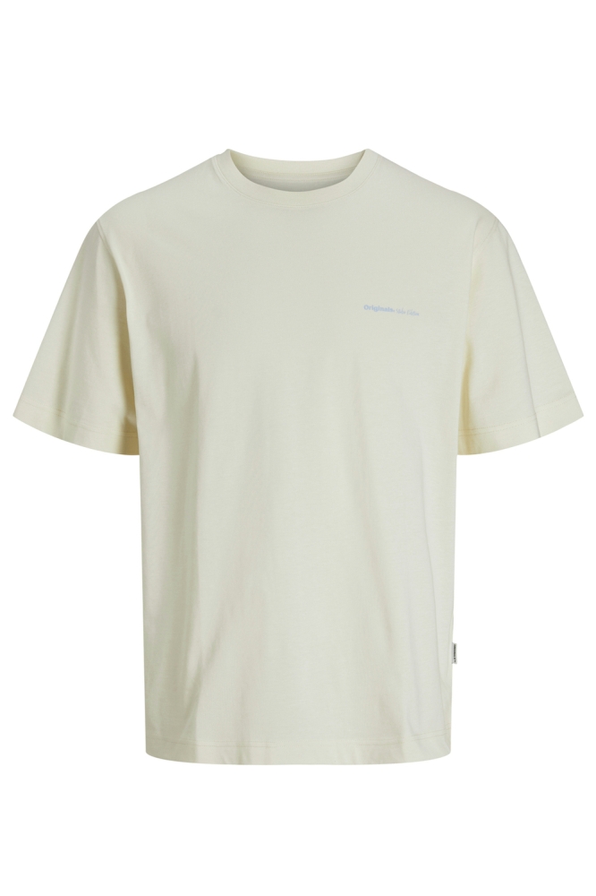 JORPAROS EASTER SKETCH TEE SS CREW 12273171 Antique White/BANDANA